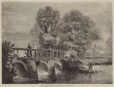 De Dorpsbrug door Matthew Somerville Morgan